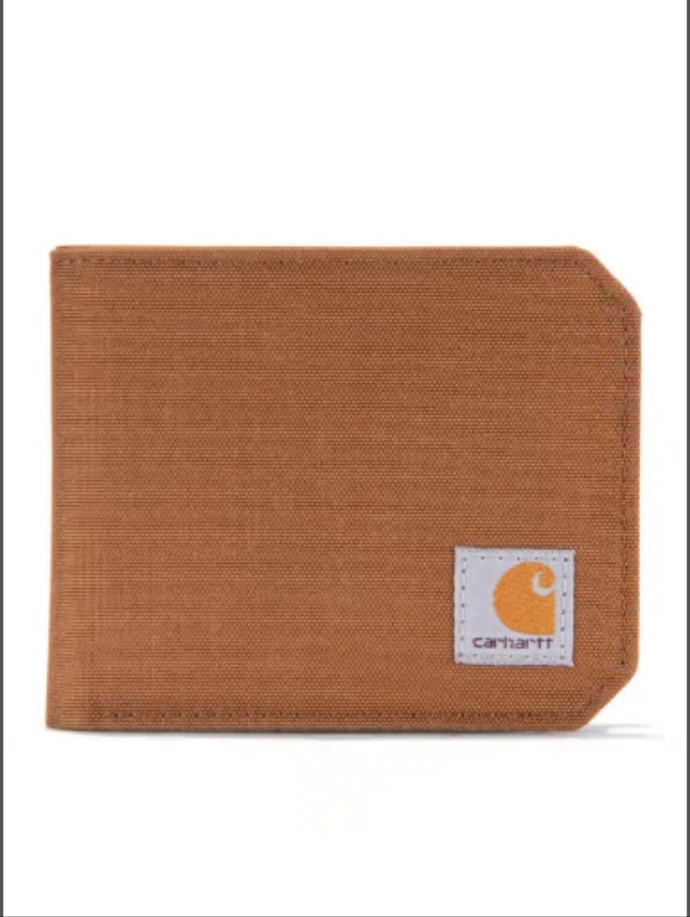 Carhartt Rain Defender Nylon Duck Bilfold Wallet- Carhartt Brown